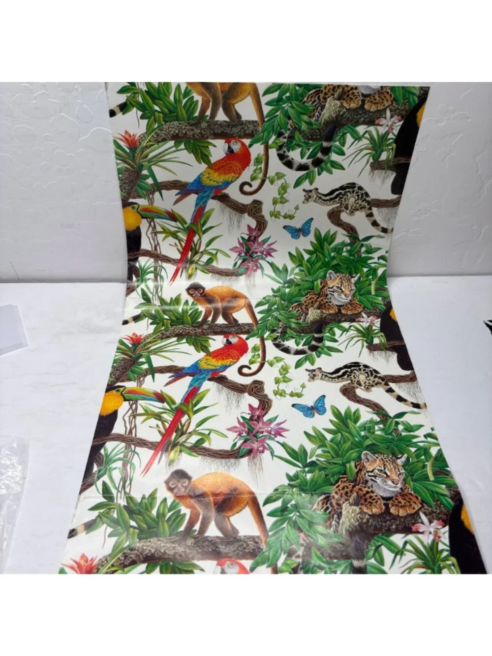 Vintage Wrapping Paper Scrap Pieces Golf Birthday Beanie Babies Fishing Bears